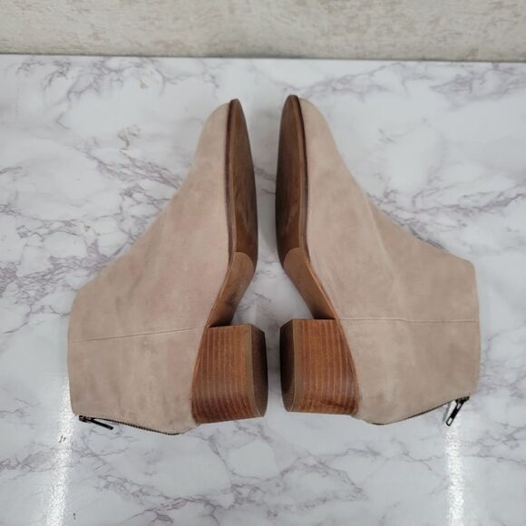 Seychelles Leather Floodplain Sand Suede Leather Ankle Booties Women's Size 8 - Picture 7 of 16